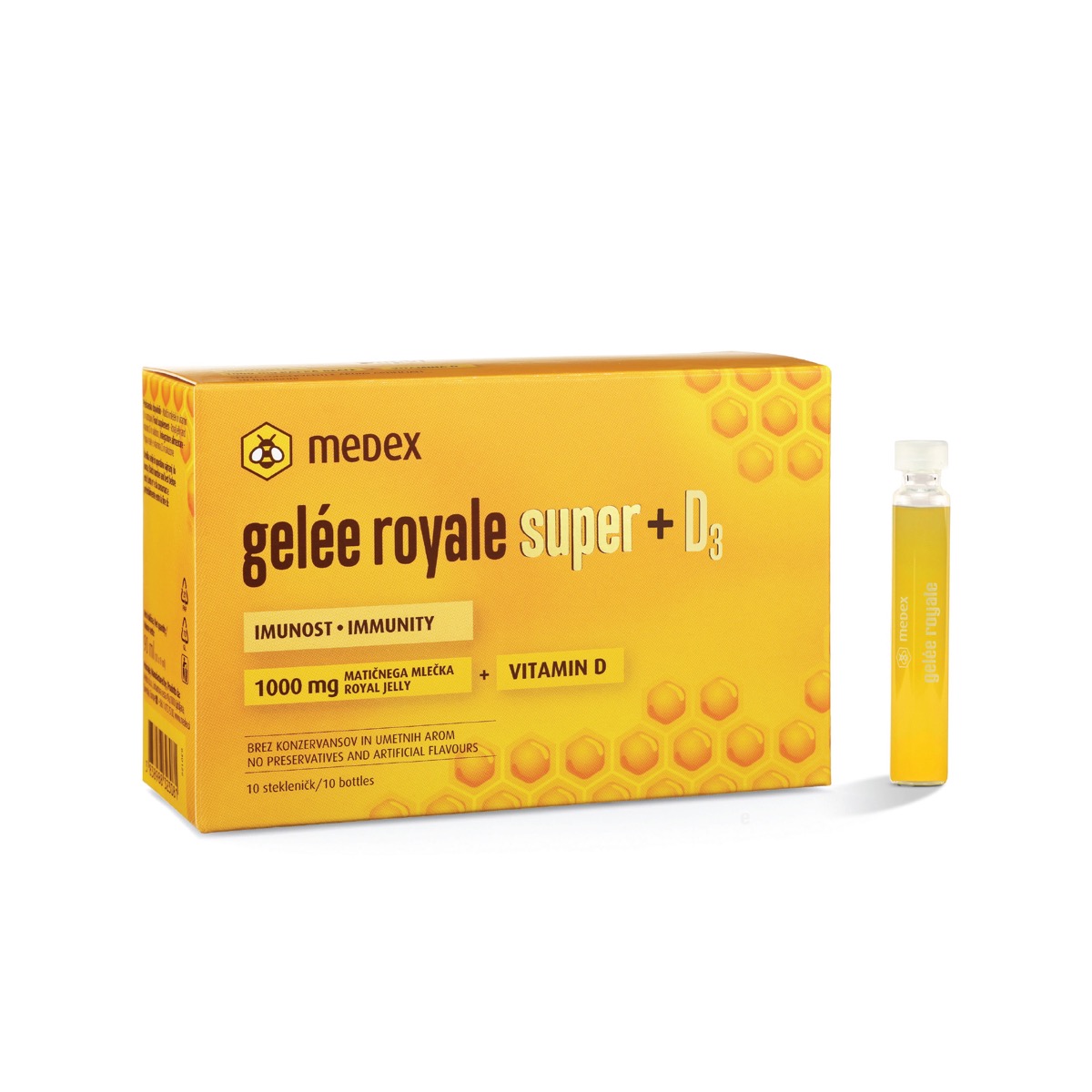 Gelée Royale Super + Vitamine D, 90 ml - Medex - Boutique en ligne